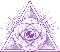 oeil dans un triangle